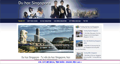 Desktop Screenshot of duhocsingapore.com